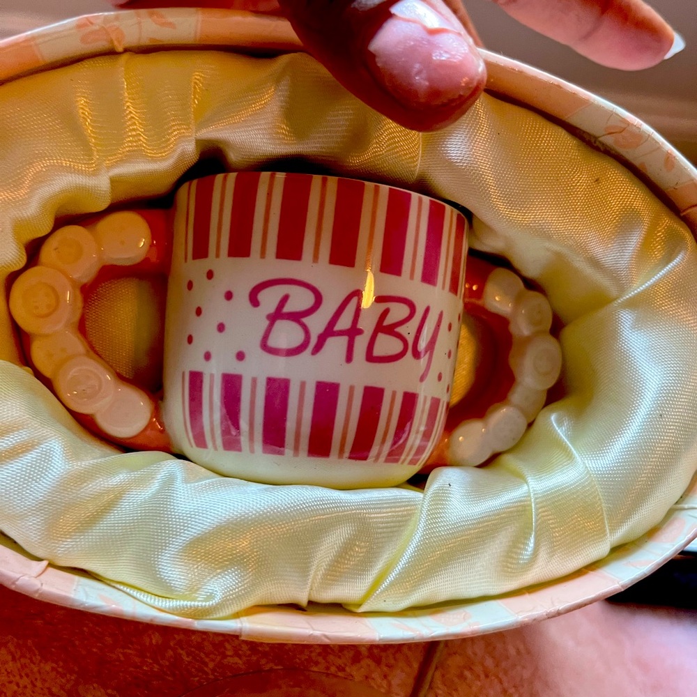 Baby porcelain cup